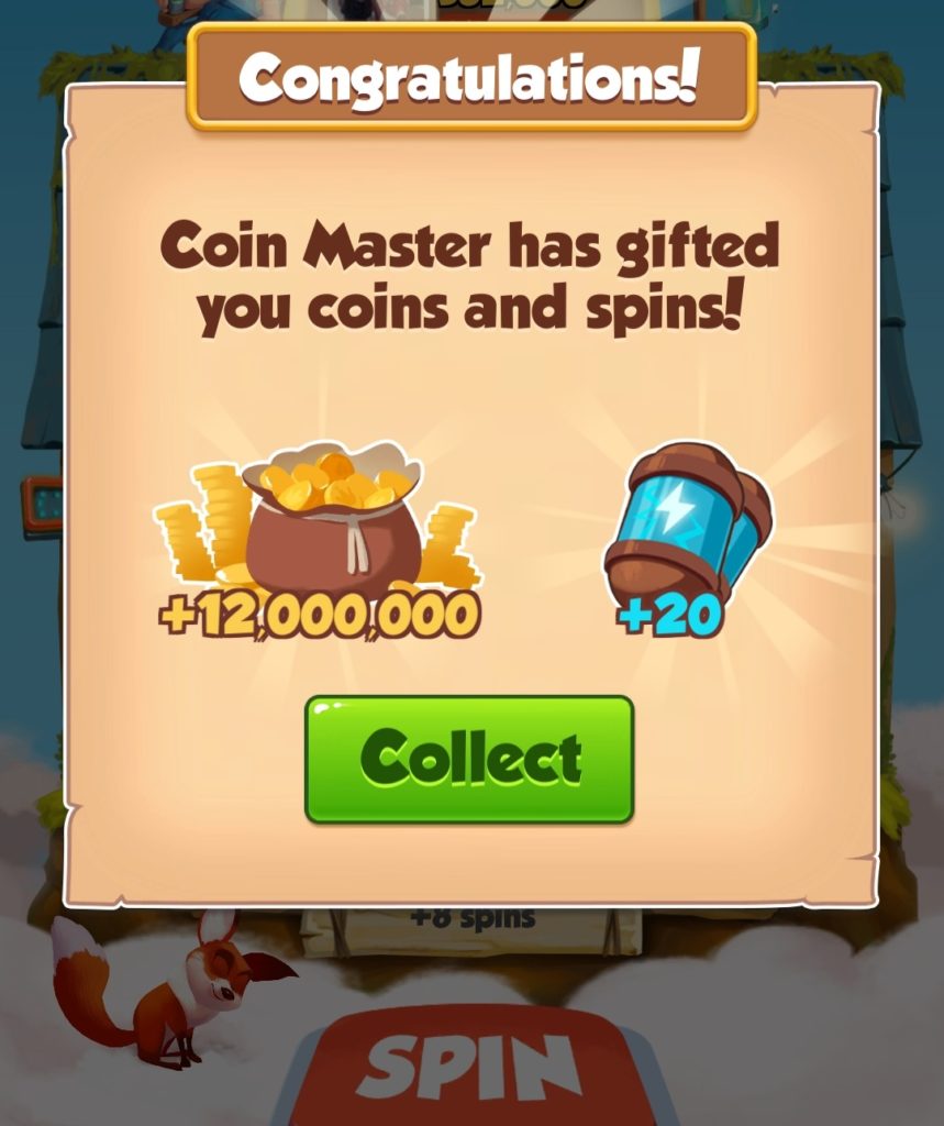 Free Coin Master Spin Today Link