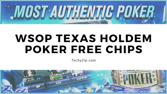 Featured image for blog post consisting WSOP FREE CHIPS 2020 Updated